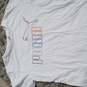 Boys puma tshirts